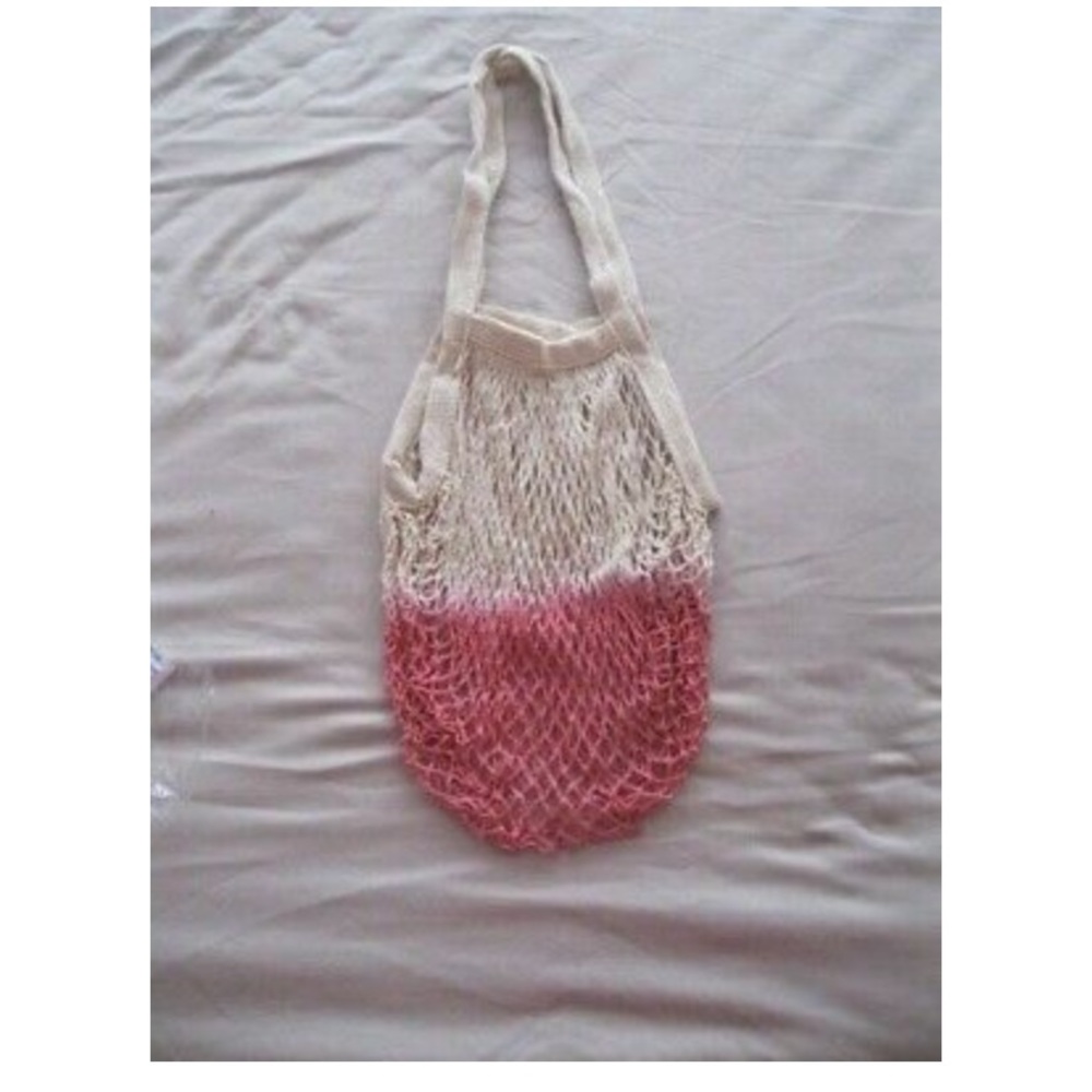 Dip Dye Market Tote Bag - Camp Collection NWT